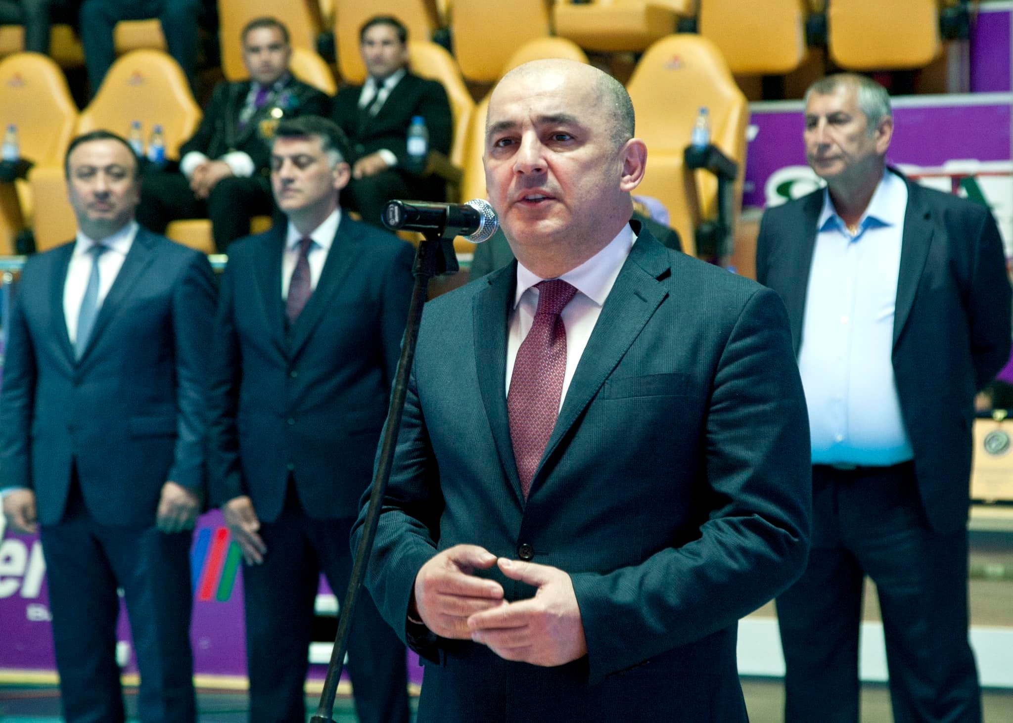 HEYDƏR ƏLİYEV KUBOKUNUN QALİBLƏRİNİN MÜKAFATLANDIRMA VƏ KUBOKUN BAĞLANIŞ MƏRASİMİ KEÇİRİLİB